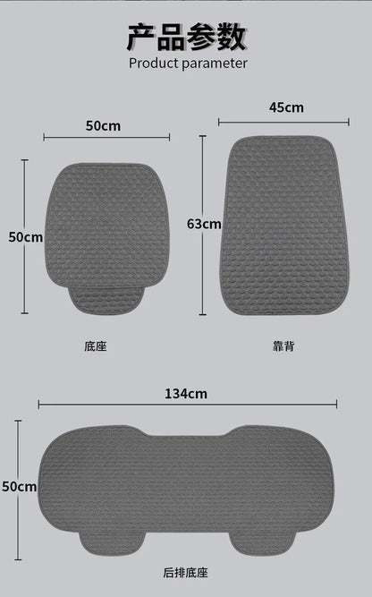 Linen Car Seat Cover Seat Cushion for VOLVO XC60 XC90 XC40 XC70 S60L C30 S80 S90 V50 V60 CAR Accessories Auto Goods