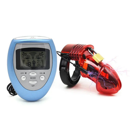 Sex Products Electric Shock Penis Ring Cock Ring Electro Stimulation Medical Therapy Massager Bdsm E-Stim Sex Toys For Men