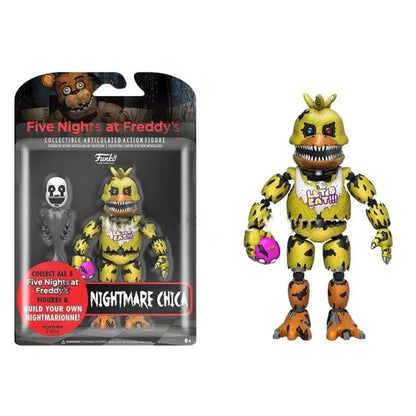 In Stock FNAFs bear's midnight harem five nights Bonnie/Freddy/Chica/Foxy Action Figure Model Toys Birthday Children's Gifts
