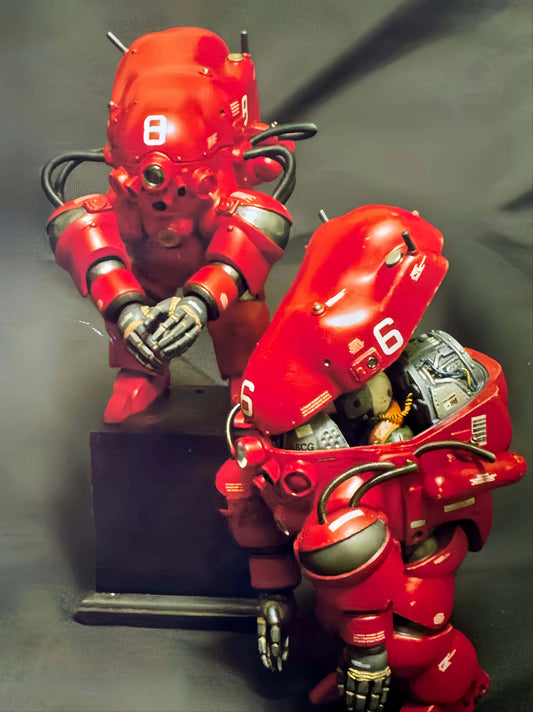 1/20 Casting Resin Model Assembly Kit, GK， Power Mech No. 8, unpainted (two assembly forms)