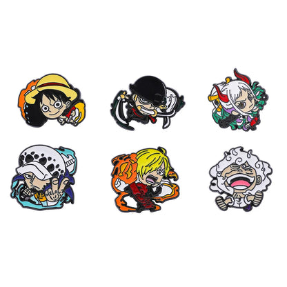 Wholesale Anime Custom Brooches Enamel Pins Cartoon PCS Lapel Badges Animal Funny Jewelry Gifts for Kids Friends