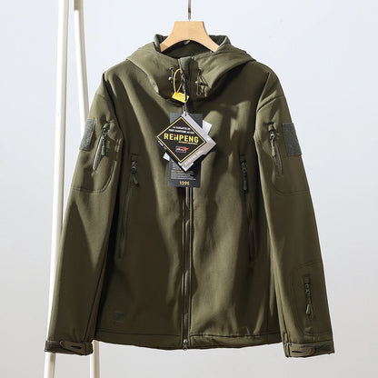 ARC New Storm Jacket Outdoor Sports Camping Mountaineering Fashion Men Plus Cashmere Windproof Waterproof Function Storm Jacket