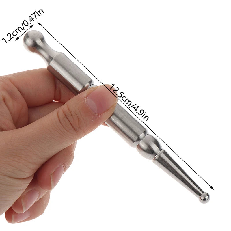 Stainless Steel Manual Acupuncture Pen Trigger Point Massager Deep Tissue Massage Tool For Body Meridian Pain Relief Health Care