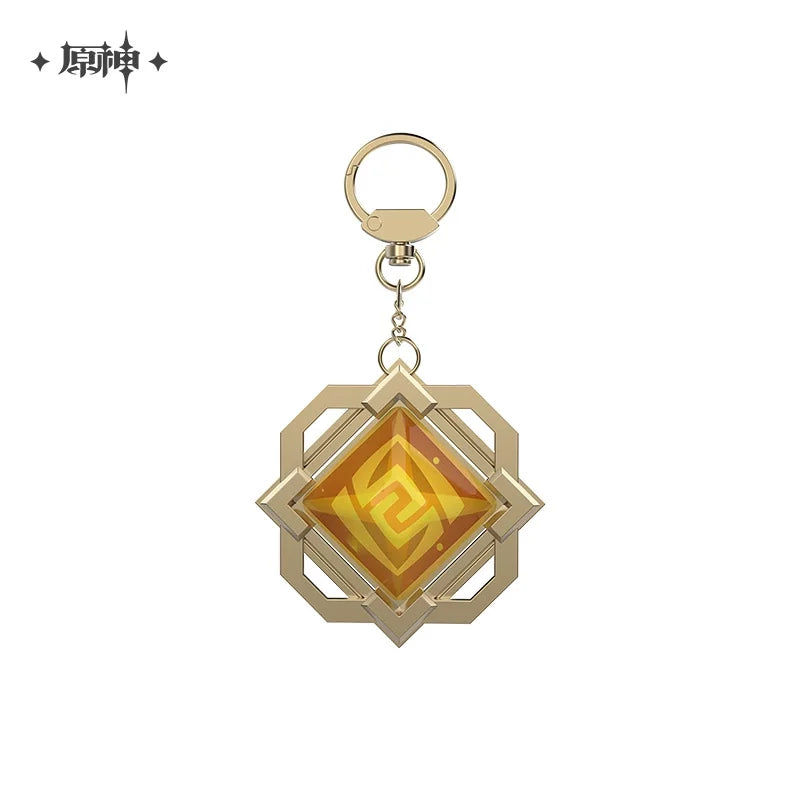 Sunsyea Genshin Impact Official Merch miHoYo Original Authentic Eyes of God Keychain Mondstadt Liyue Inazuma