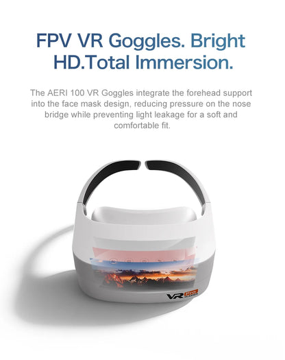NEW Aeri100 VR Drone 1:1 Scale Aerodynamic Design 8K 1080P HD Camera Remote Control Brushless 360° Obstacle Avoidance Flying Toy