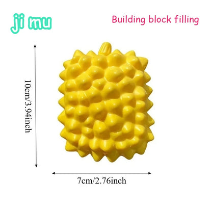 Soap Ball Squishy Soap Stress Ball Fidget Toy Crunchy Squeeze Ball Round Blocks Filled ASMR Anti Stress Toys for Adults Gift