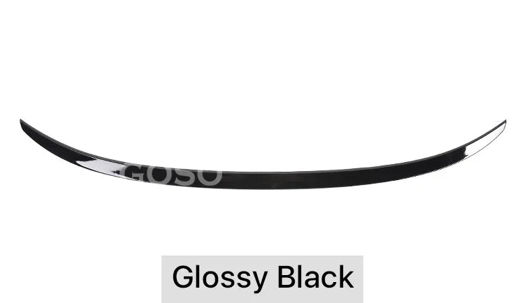 Carbon Fiber Rear Bumper Lip Trunk Wing MP M4 PSM Style Roof Spoiler Kit For BMW 3 Series F30 F31 F35 2012-2019 Gloss Black