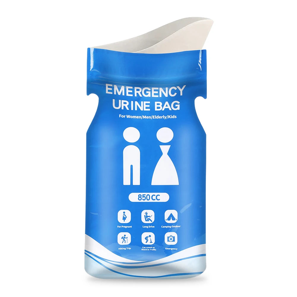 30-1PCS Outdoor Emergency Urinate Bags Disposable Urinal Bag Portable Leakproof Travel Mobile Toilet for Women Men Vomiting Bag