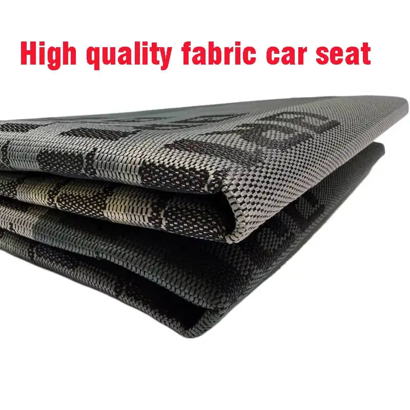 JDM racing car seat fabric universal car seat cover auto fabric decoration cloth interior accessories 1pcs=39"x60“