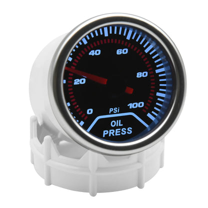 AD 52mm Water Temperature Gauge + 10mm Sensor  Boost Gauge Bar Psi Vacuum Oil Temp Press Voltmeter Tachometer RPM Car Gauge Pods