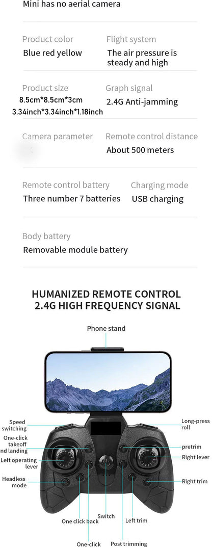 2025 DWI NEW MINI  RC Quadcopter Remote Control DRON D12 HD Dual Camera Fixed Height Rc Plane  aldult Children's Toy  GIFTS