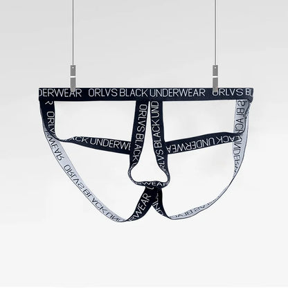 Men's Thong Bikini Underwear Athletic Supporters for Men Breathable Sexy G-String T-Back Underwear