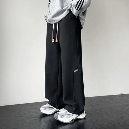 Men's Winter Thermal Fleece Joggers Windproof Thick Casual Pants Plus Size Warm Sports Sweatpants for Cold Weather