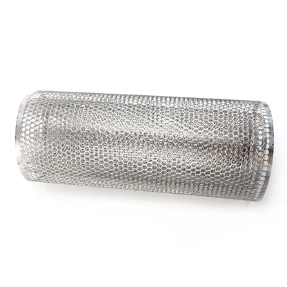 100cmx33cm Aluminum Grille Mesh Grill Cover Car Bumper Fender Hood Vent Net Grid Ventilation 6mm Hole Hexagon Silver DIY