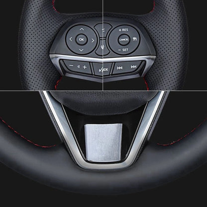 Anti-Slip Suede Leather Car Steering Wheel Cover For Seat Leon MK1 Volkswagen VW Golf 4 IV Passat B5 Variant Polo Skoda Fabia 1