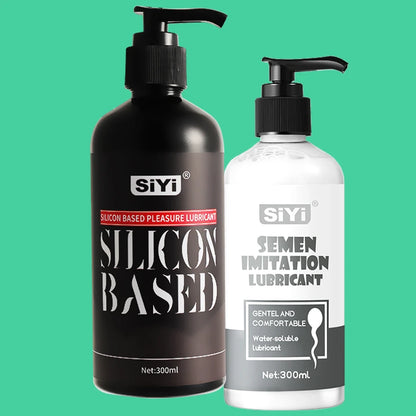 200ml/300ml Anal Lubricant Silicone-Based & Water-Based Sex Lube Safe Personal Intimate Semen Lubrication Sexy Toy Gel Women Men