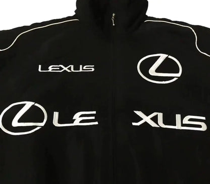 Lexus High-End Embroidered Cotton Jacket F1 Racing Motorcycle Warm Riding Jacket 4S Store Customized Workwear