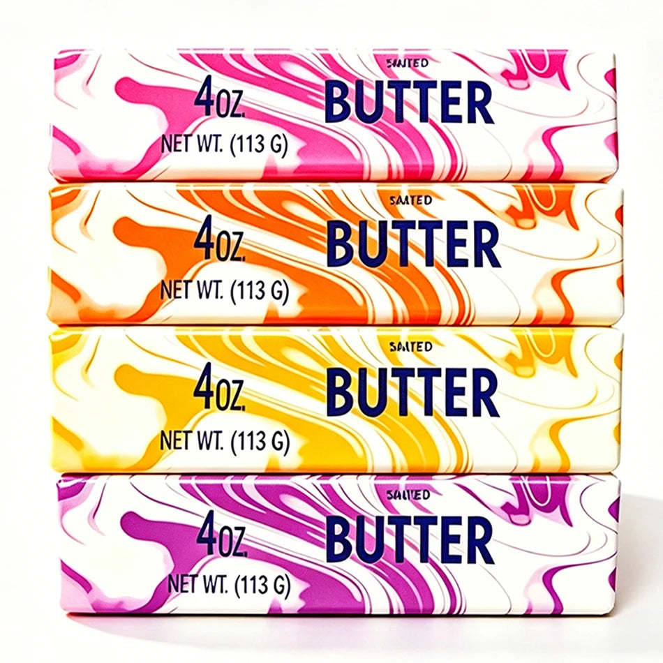 Simulation butter block squishy; four colors swirl cream shaped soft rubber stress relief toy; office desk ornament; gift