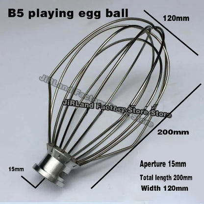 B10 B15 B20 B25 Mixer to beat egg balls 304 stainless steel wire whip stirrer accessories Blender milkshake noodle machine parts