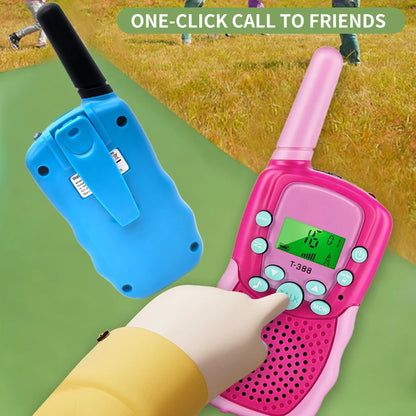 Walkie Talkie Children Toy 3KM Long Range Wireless Interphone Parent-Child Interaction Intercom Communication Toys For Kids Gift