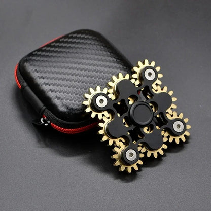 9 Gears Hand Spinner High Quality Metal Fidget Spinners R188 Smooth Bearing Adult Stress Relief Toy Anti Stress Fidget Toys