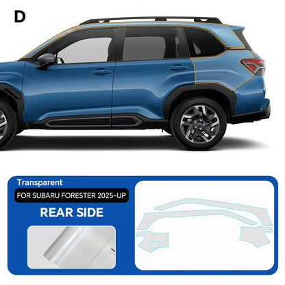 9Mil For Subaru Forester 2025-2026 PPF TPU Pre-cut Paint Protection Film Anti-Scratch Invisible Clear Resistant Car Wrap Film