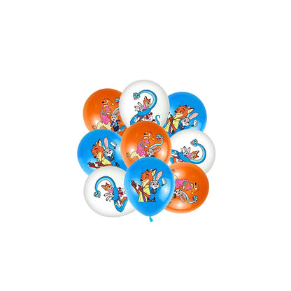 NEW Zootopia Party Favor Zootopia 2 Birthday Decoration Judy Nick Gary Party Supplies Zootropolis Coil Notebook Box Bag Card Kid