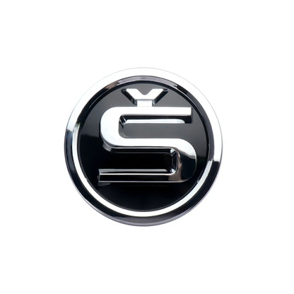 8/9/10cm Emblem Car Front Hood Badge Rear Trunk Sticker for Skoda Octavia Rapid Fabia S Logo Superb KAMIQ Kodiaq VRS Accessories