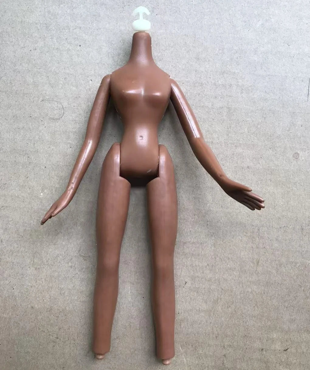 2001 Version Rare Face Doll Heads Classic Bratss White Brown Skin Colorful Hair Girl Boy Doll Parts for Collectors