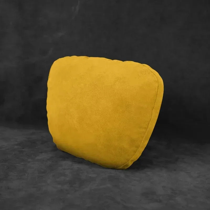 Italy Suede Car Neck Rest Pillow For Audi A1 8X GB Seat Head Neck Support Cushion Auto Interior Accessories