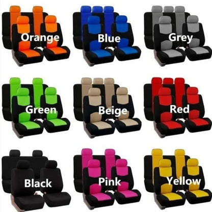 Fabric Car Seat Covers For MAZDA CX-3 CX-5 CX-7 CX-9 BT50 MX-5 MX-5 Miata RX8 Tribute Mazda 3 5 6 7 Auto Seat Protector Covers