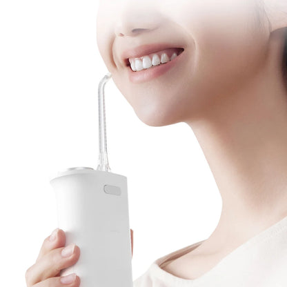 2024 NEW MIJIA Electric Oral Irrigator F400 Portable Water Flosser 200ML 4-Mode Tooth Pick Whitening Cleaner Waterpulse