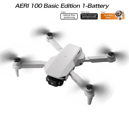 NEW Aeri100 VR Drone 1:1 Scale Aerodynamic Design 8K 1080P HD Camera Remote Control Brushless 360° Obstacle Avoidance Flying Toy