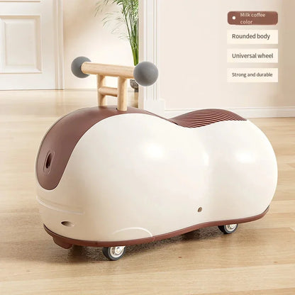 Peanut Children Twist Car Toys Little Baby Walker Sensory Exercise Training Sensory Exercise Training Roller Skating Car Toys