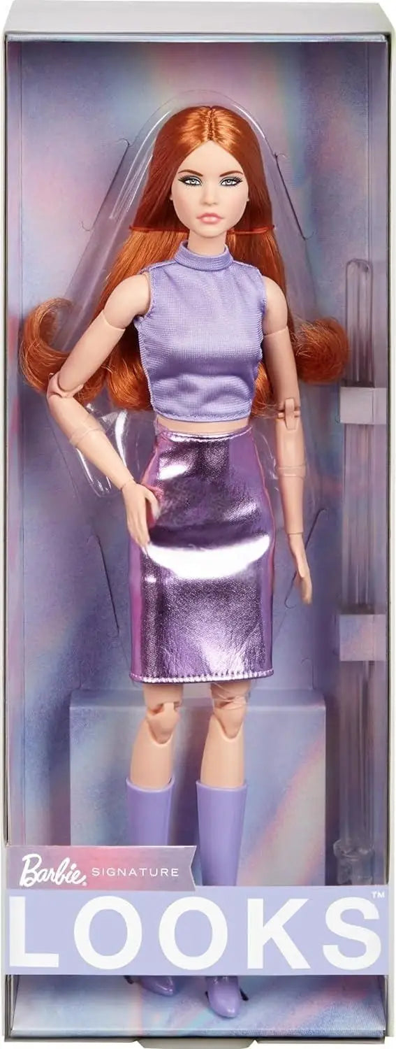 Authentic Barbie Looks Series Fashion Collection Dolls Black High Sister Collection Items Girls' Social Multi Joint Play Toys