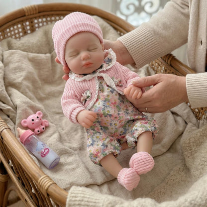 Aizwa1 Loulou, Bettie, Vivienne Silicone Reborn Doll Girl For Choice 13 Inch Lovely bebe reborn de silicona Doll Toy