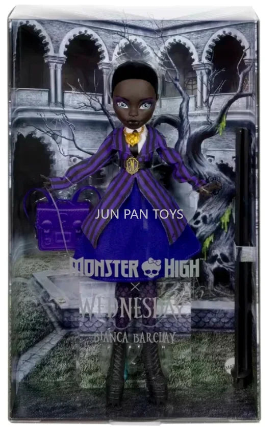Original Monster High Fest Scary Sweet Birthday Prom Party Secrets Garden Wednesday Addams Collectible Fashion Doll Kid Gift Toy