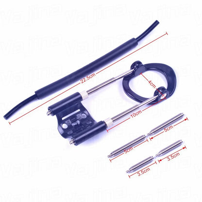 Reusable Small Metal Tension Bracket Portable Adjustable Enlarge Enhance The Trainer Male Bedroom Supplies Massage Relaxation