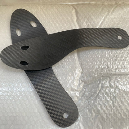 Carbon Plate Strong Boost Insole 35° for Running Arch Support Sports Enhanced Anti Tors 1Pair Carbon Fiber Insole-Full Foot Palm
