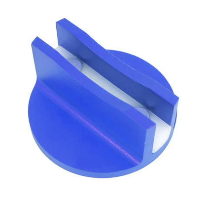 Universal Magnetic Jacking Puck Aluminum Grooved Pinch Weld Jack Adapter for Sub-Frame Vehicle Floor Jack