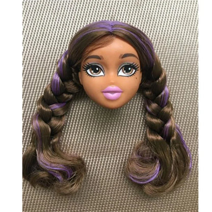 2001 Version Original Brazz Doll Multi-Joint Movable Vintage Rare Face Doll Heads And Shoes Replacement Hand DIY Toy Accessories