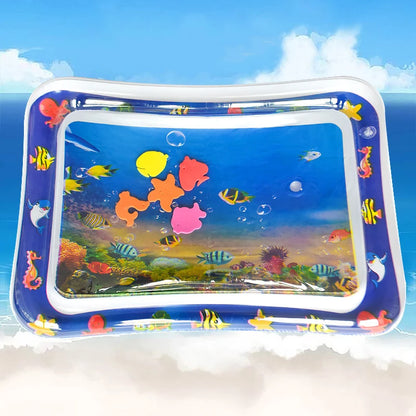 Baby Play Mat Inflatable Water Cushion PVC Infant Tummy Time Toddler Water Pad For Kids Early Education Developing Activity Toys