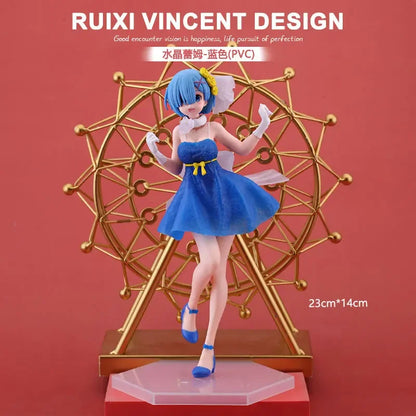 Anime Figure Hatsune Miku Model Statue Doll Beautiful Girl Sailor Moon Rem Asuna Cosplay Merchandise Collectible Gift For Fans