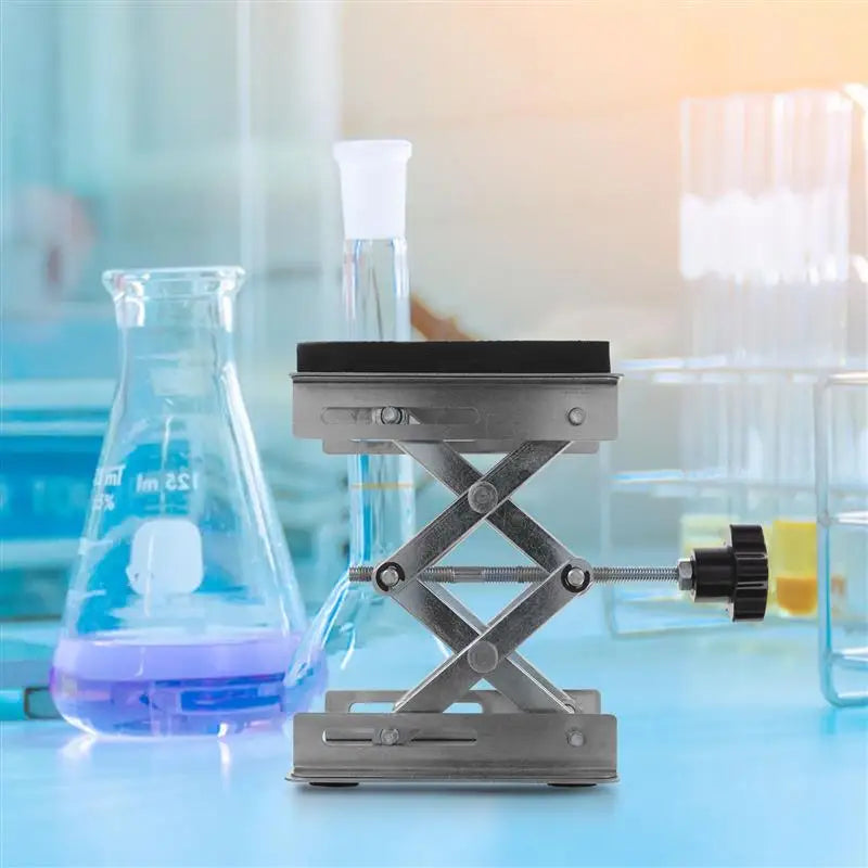 Jack Stand Scissor Platform Lift Lab Lifting Laboratory Table Mini Support Labs Scientific Metal Supplies Car Hydraulic The