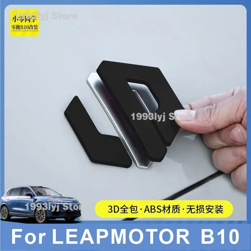 For LEAPMOTOR B10 Styling Plastic Rear Emblem Front Grille Badge High-end Decals Auto Exterior Decoration
