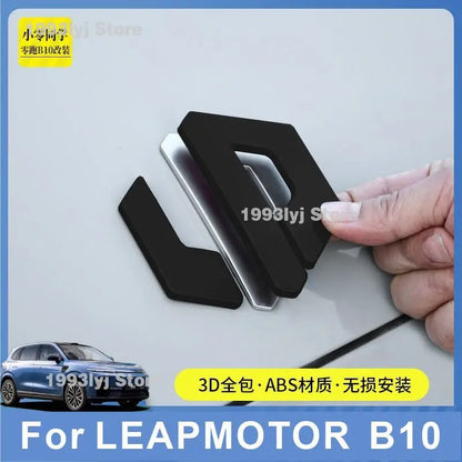 For LEAPMOTOR B10 Styling Plastic Rear Emblem Front Grille Badge High-end Decals Auto Exterior Decoration