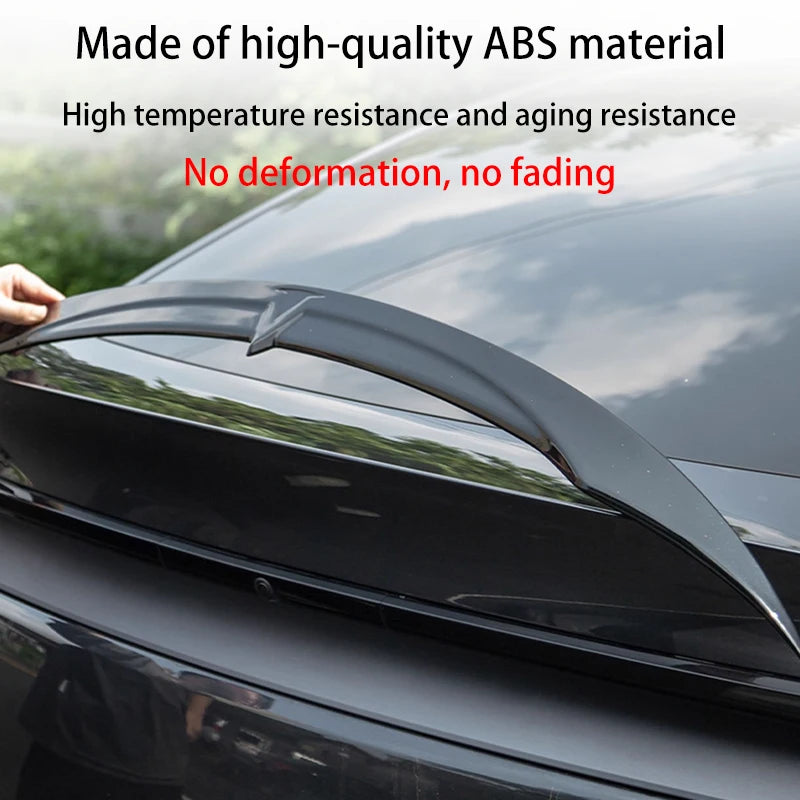 For New Tesla Model Y Juniper 2025+ Dedicated Tail Wing Upgrade And Modification High-performance Sports Non Perforated Spoiler
