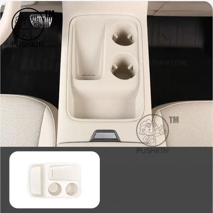 Car Central Console Armrest Storage Box Container Organizer Holder Tray For Haval H6 4rd 2024 2025 HEV PHEV NEW H6 Accessories