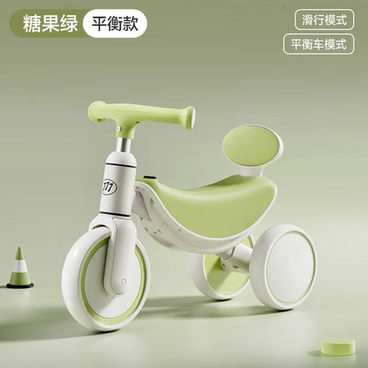 3-in-1 Multifunctional Kids Tricycle Toddler Pedal Balance Bike Infant Baby Gliding Sliding Bike Outdoor Riding Toy for Children