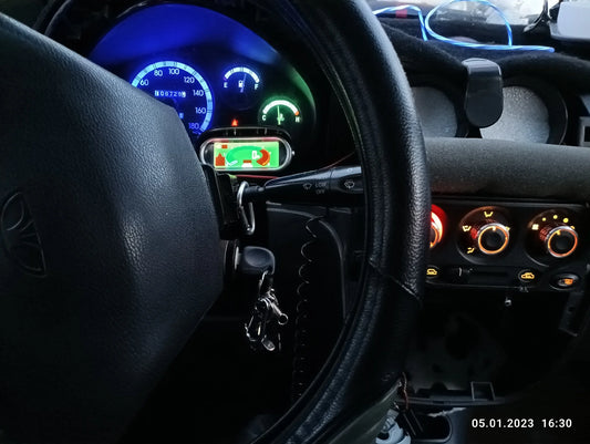 12/24v Universal Auto Car LCD Tachometer Digital Engine Tach Gauge Car Motorcycle rpm meter